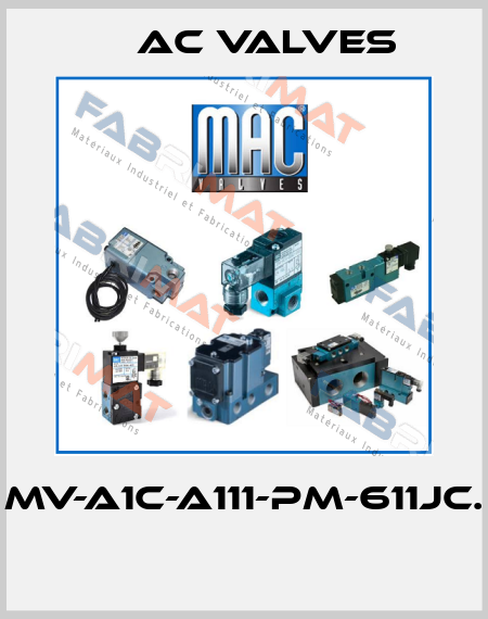 MV-A1C-A111-PM-611JC.  МAC Valves