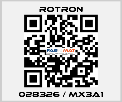 028326 / MX3A1 Rotron