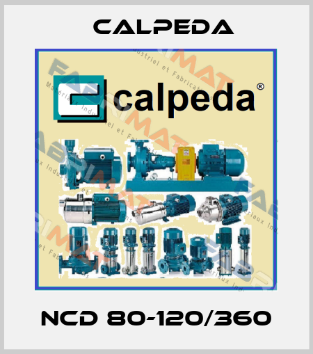 NCD 80-120/360 Calpeda
