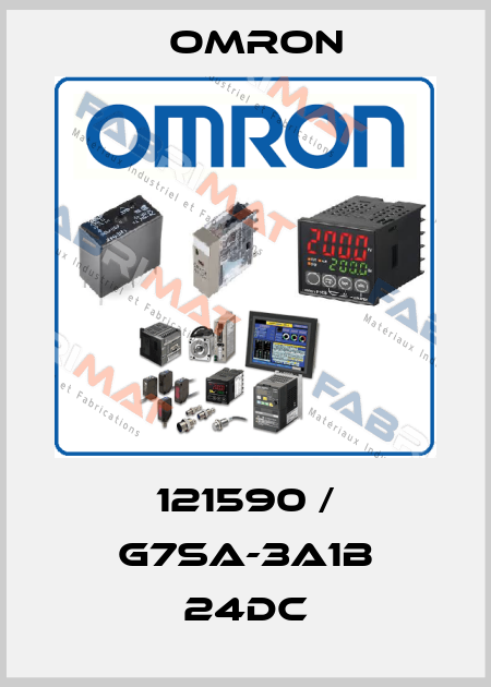 121590 / G7SA-3A1B 24DC Omron