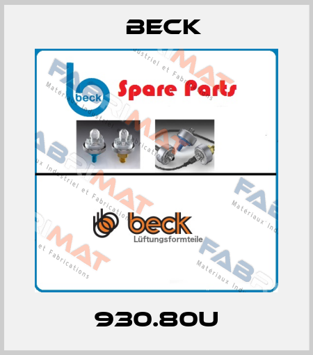 930.80U Beck