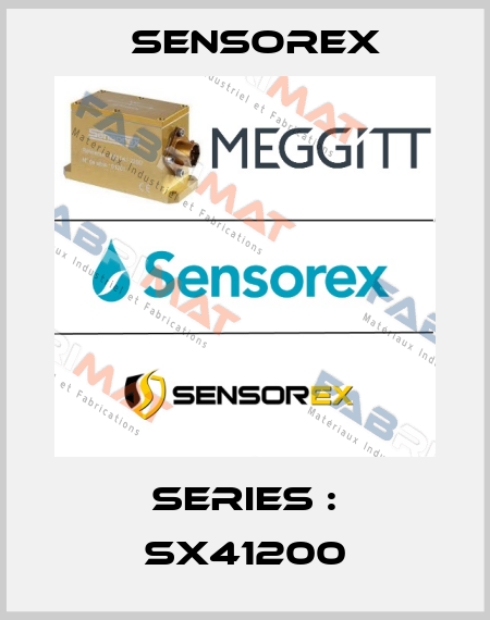 Series : SX41200 Sensorex