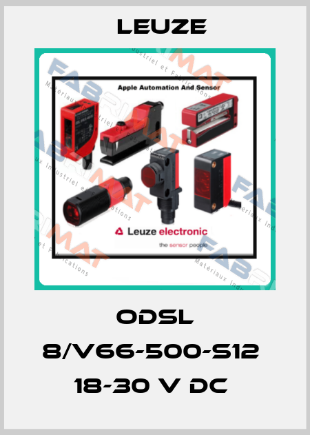 ODSL 8/V66-500-S12  18-30 V DC  Leuze