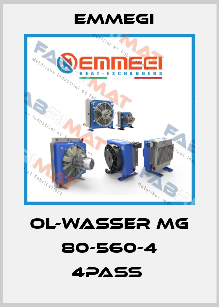 OL-WASSER MG 80-560-4 4PASS  Emmegi