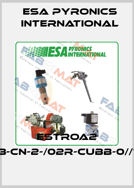 ESTROA2 S-02-05-03-CN-2-/02R-CUBB-0//1-59E-/////// ESA Pyronics International