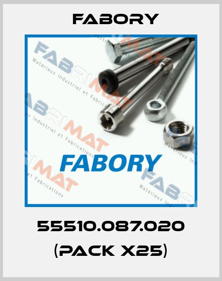 55510.087.020 (pack x25) Fabory