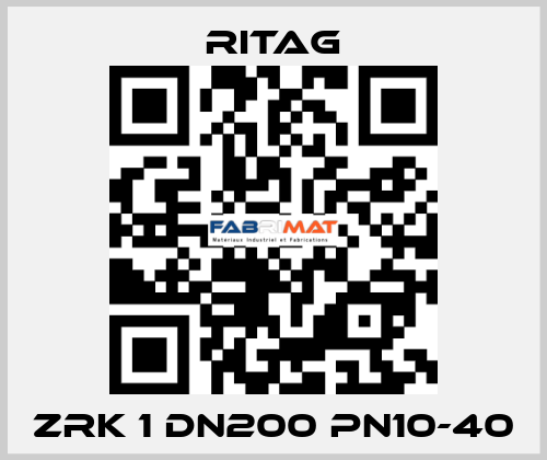 ZRK 1 DN200 PN10-40 Ritag