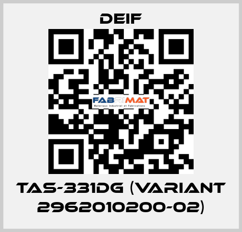 TAS-331DG (Variant 2962010200-02) Deif