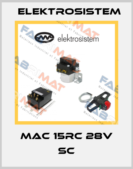 MAC 15RC 28V SC Elektrosistem