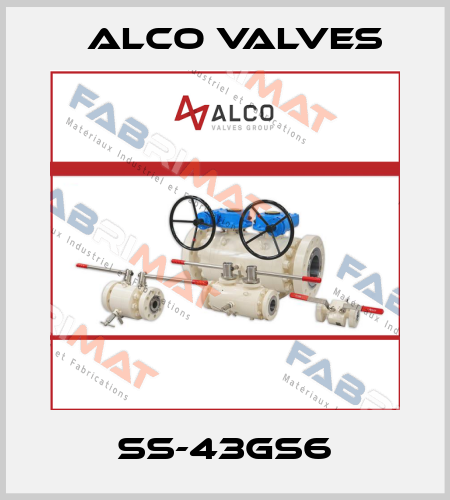 SS-43GS6 Alco Valves