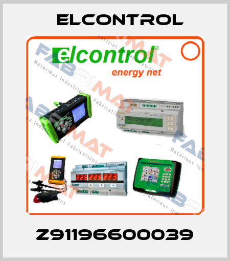 Z91196600039 ELCONTROL
