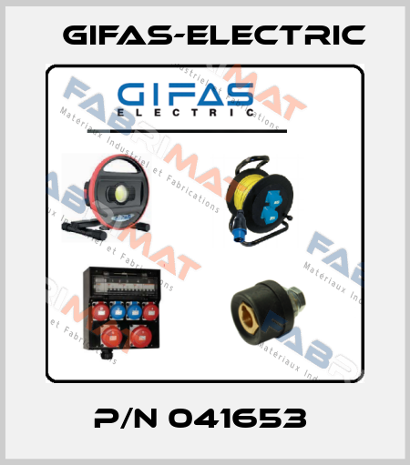P/N 041653  Gifas-Electric