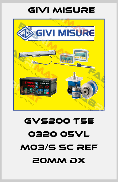 GVS200 T5E 0320 05VL M03/S SC Ref 20mm DX Givi Misure