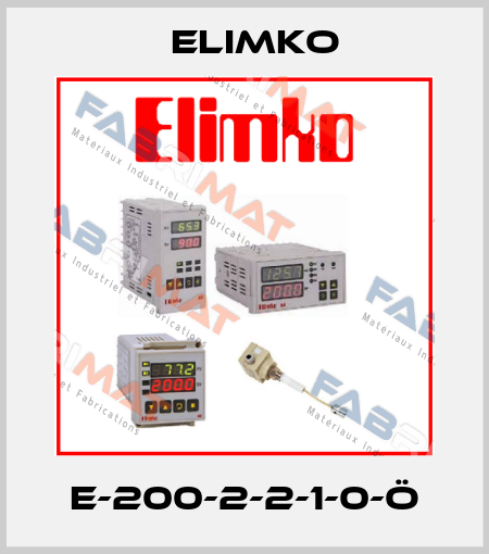 E-200-2-2-1-0-Ö Elimko