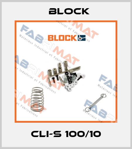 CLI-S 100/10 Block