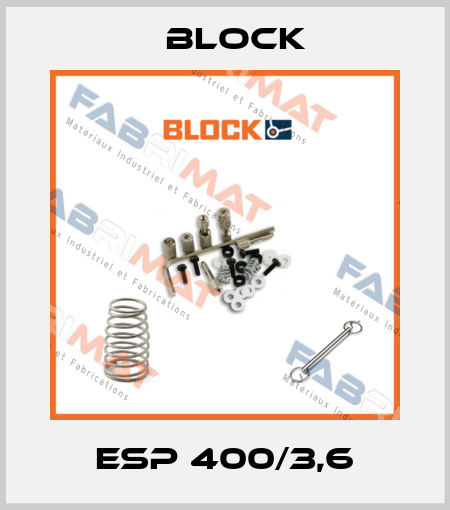 ESP 400/3,6 Block