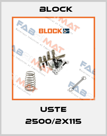 USTE 2500/2x115 Block