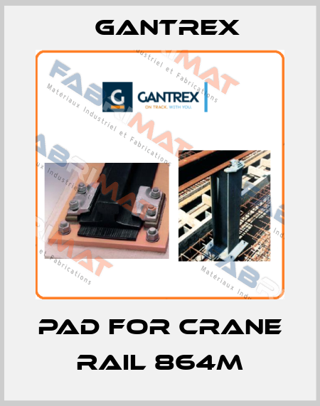 pad for crane rail 864m Gantrex