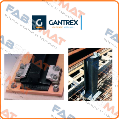 Grips for rail 864m according to Gantrex requirements Gantrex