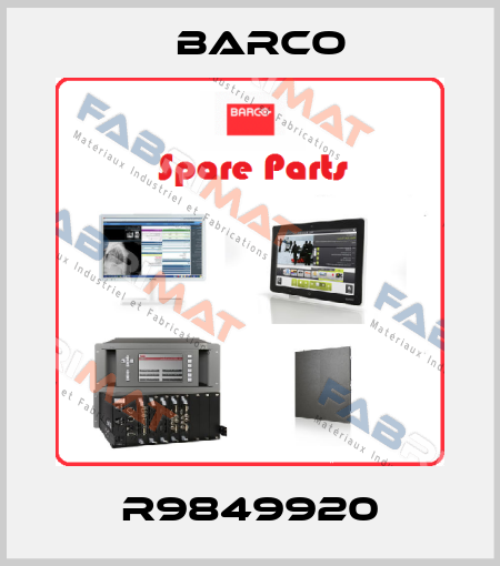 R9849920 Barco