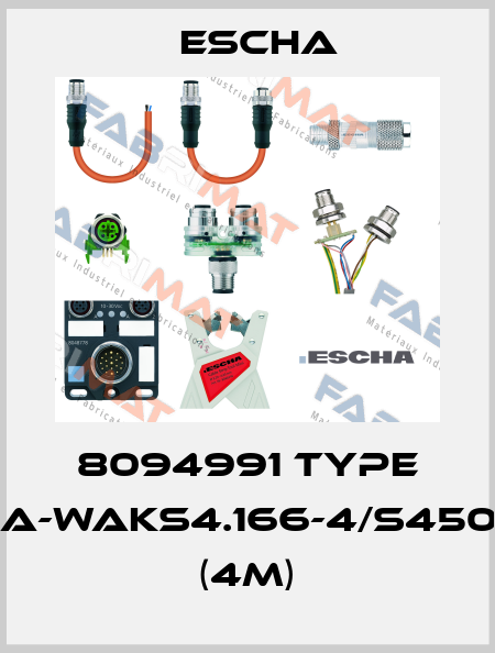 8094991 Type RA-WAKS4.166-4/S4500 (4m) Escha