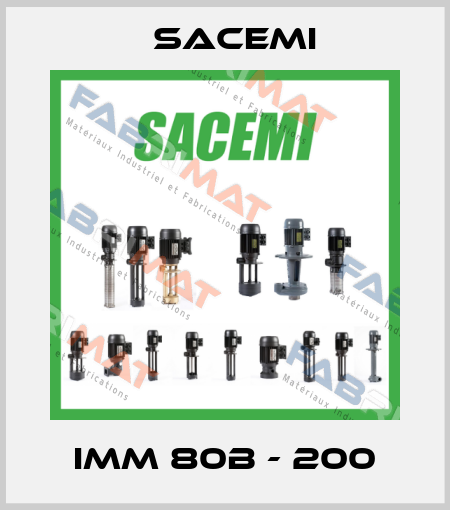 IMM 80B - 200 Sacemi
