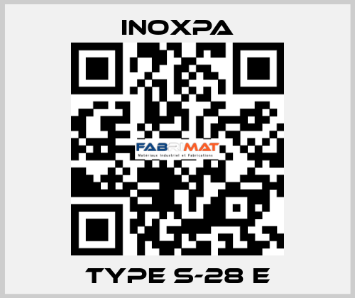 Type S-28 E Inoxpa