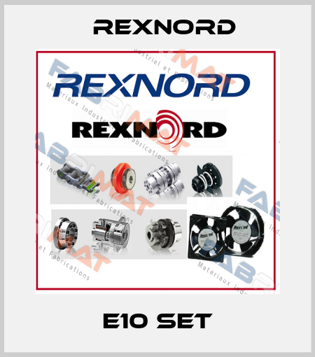 E10 set Rexnord