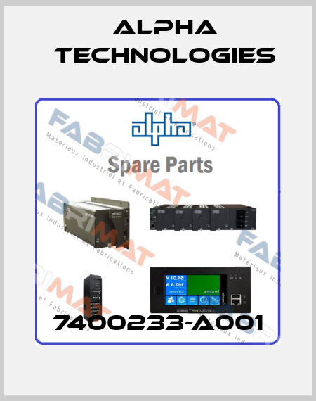7400233-A001 Alpha Technologies