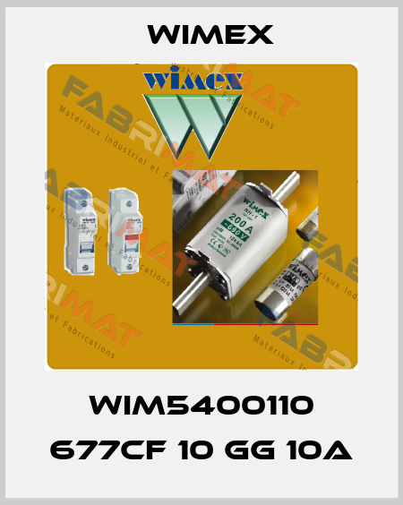 WIM5400110 677CF 10 GG 10A Wimex