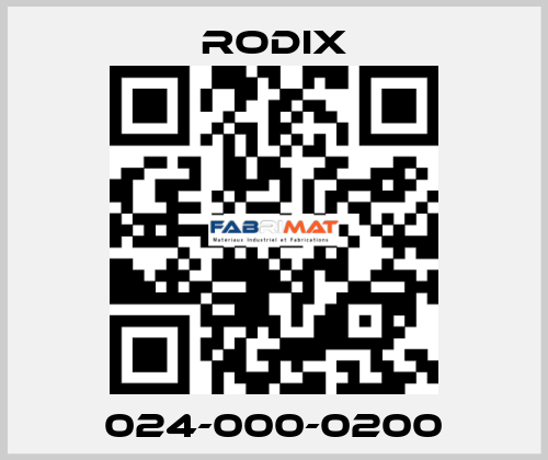 024-000-0200 Rodix