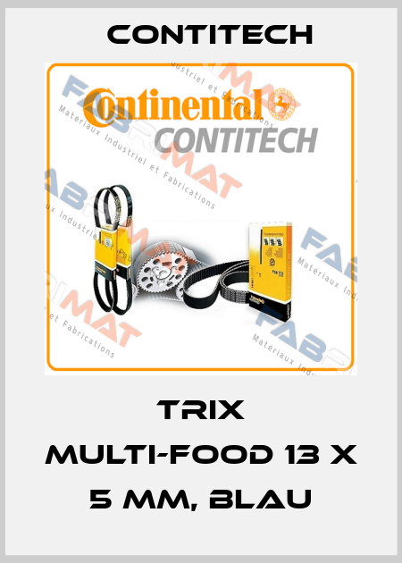 TRIX Multi-Food 13 x 5 mm, blau Contitech