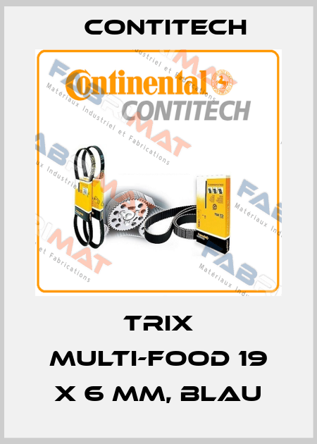 TRIX Multi-Food 19 x 6 mm, blau Contitech
