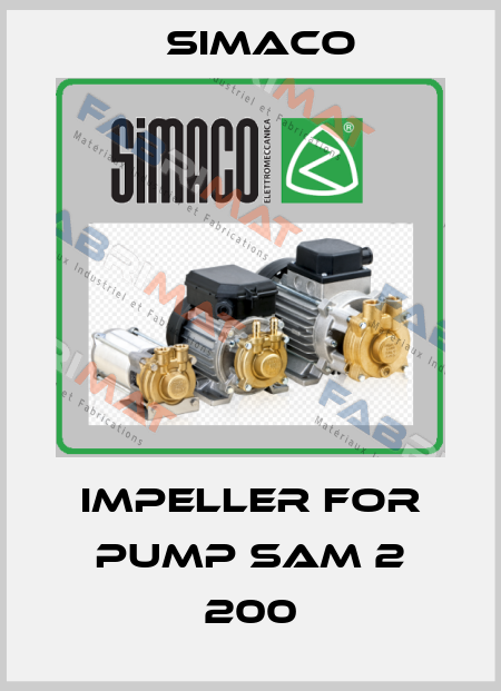 Impeller for pump SAM 2 200 Simaco