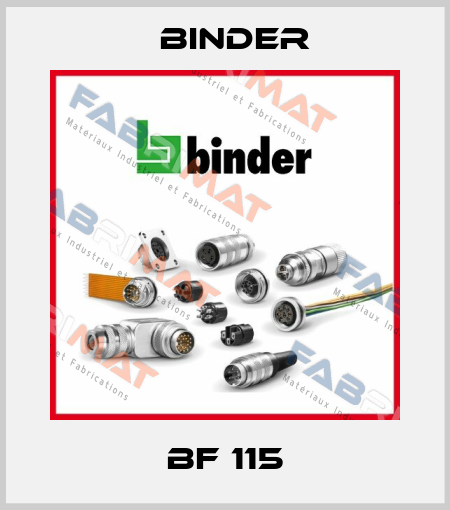 BF 115 Binder