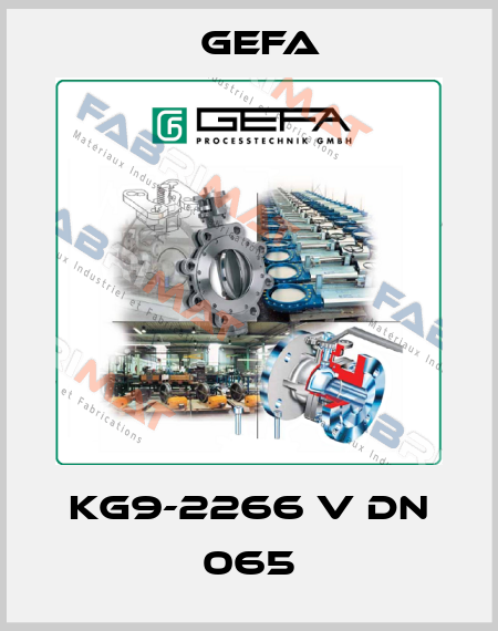 KG9-2266 V DN 065 Gefa