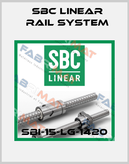SBI-15-LG-1420 SBC Linear Rail System