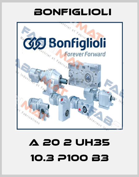 A 20 2 UH35 10.3 P100 B3 Bonfiglioli