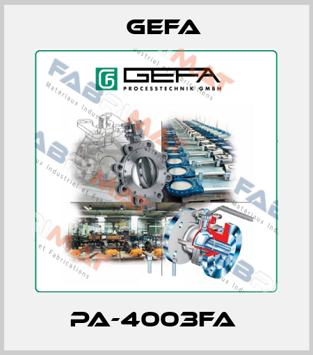 PA-4003FA  Gefa