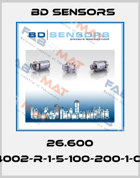 26.600 G-4002-R-1-5-100-200-1-000 Bd Sensors