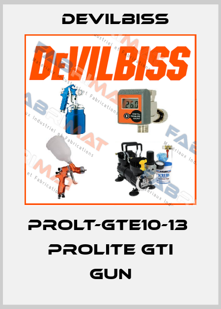 PROLT-GTE10-13  Prolite GTI Gun Devilbiss