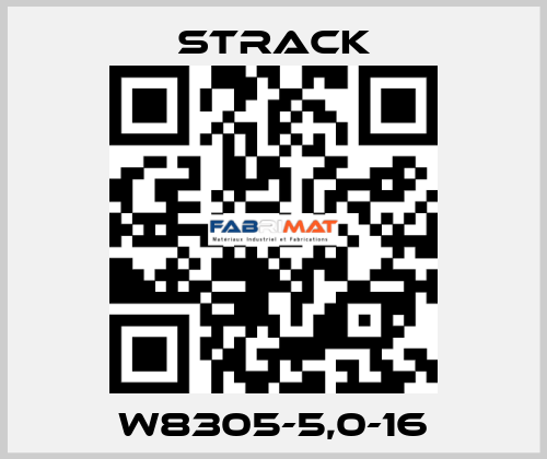 W8305-5,0-16 Strack