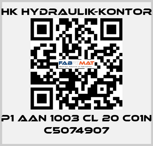 P1 AAN 1003 CL 20 C01N C5074907 HK HYDRAULIK-KONTOR
