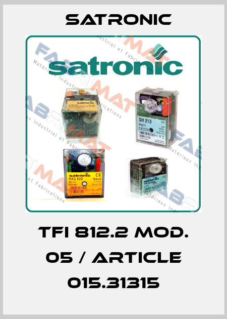 TFI 812.2 Mod. 05 / Article 015.31315 Satronic