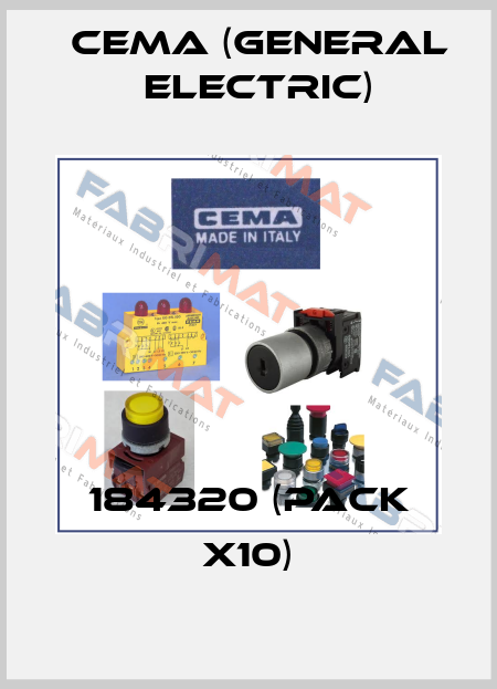 184320 (pack x10) Cema (General Electric)