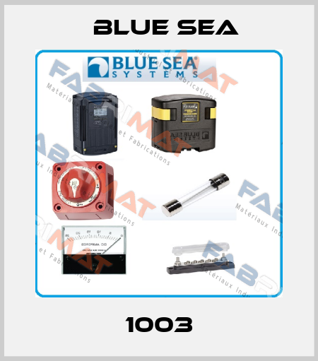 1003 Blue Sea