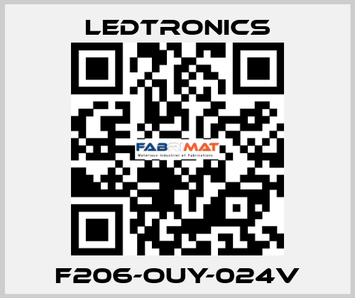 F206-OUY-024V LEDTRONICS