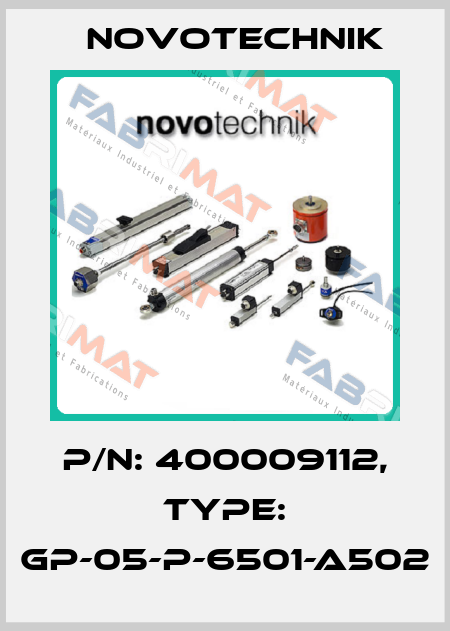 P/N: 400009112, Type: GP-05-P-6501-A502 Novotechnik