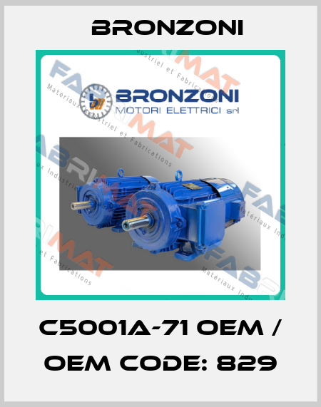 C5001A-71 OEM / OEM code: 829 Bronzoni