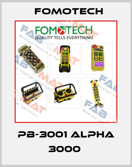 PB-3001 ALPHA 3000  Fomotech